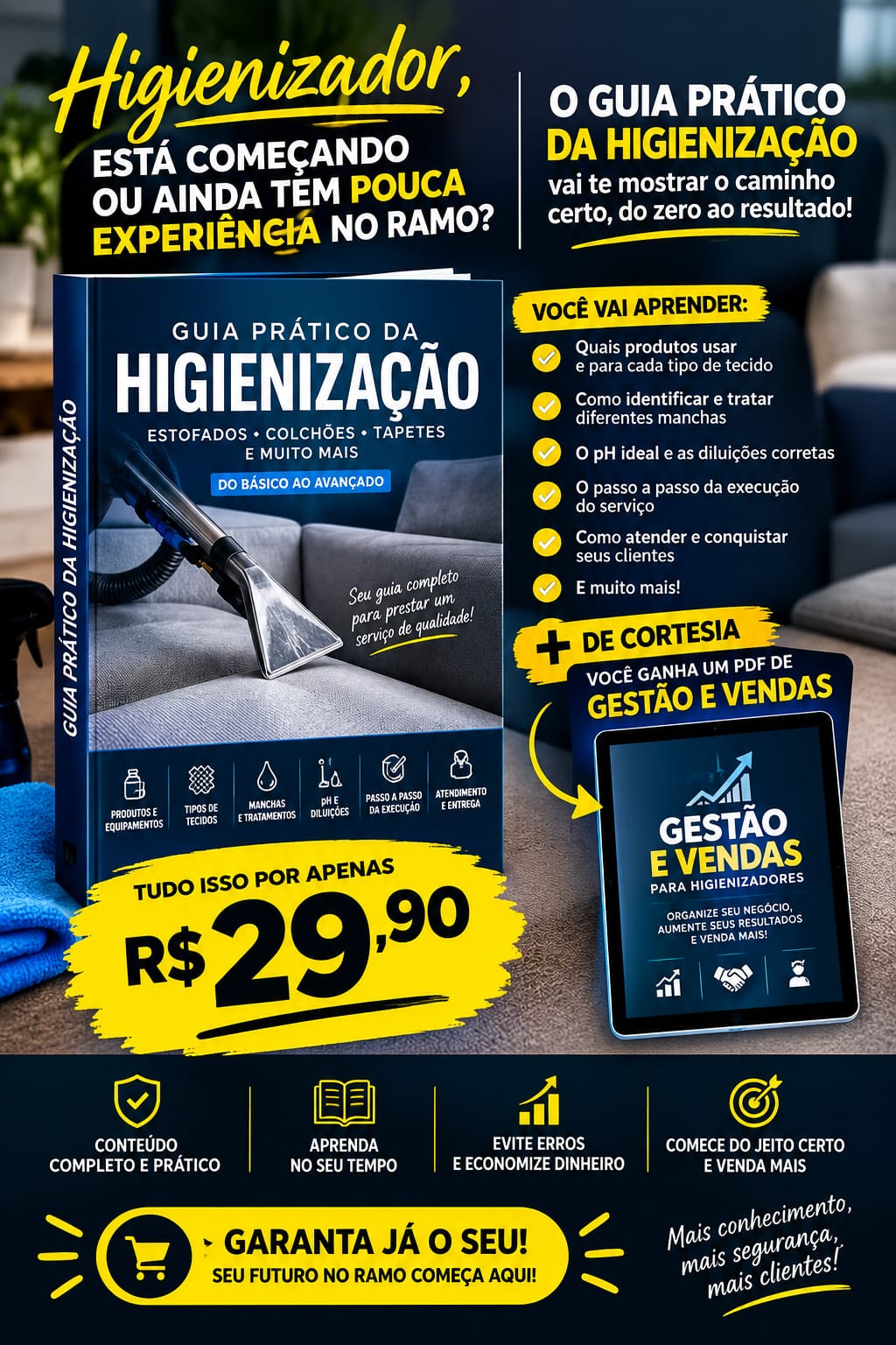 Capa do produto Guia Prático da Higienização